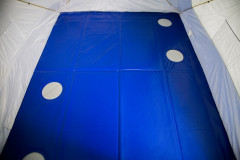 Пол ПВХ в палатку Pulsar 4T long с отверстиями
