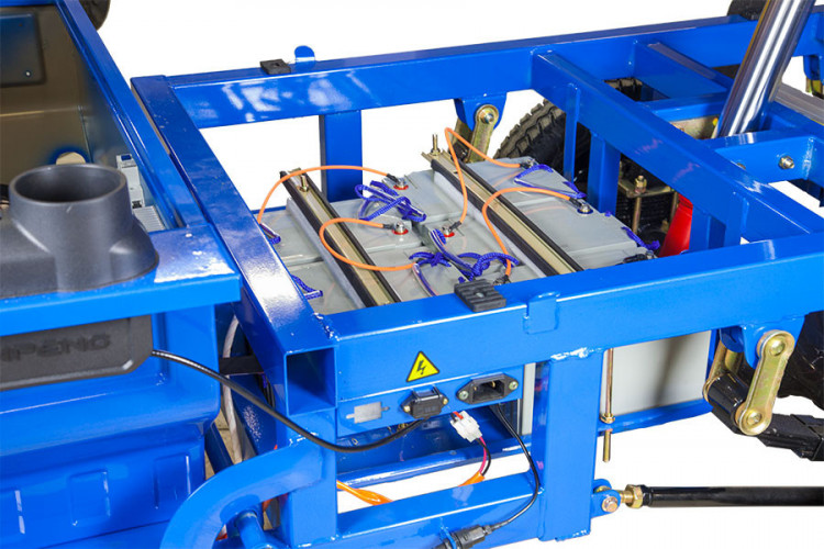 Грузовой электрический трицикл Rutrike D5 1700 гидравлика в Нижнем Тагиле