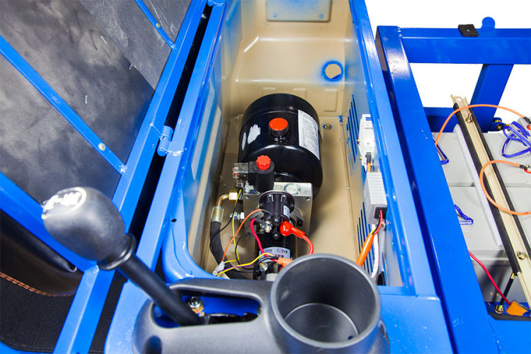 Грузовой электрический трицикл Rutrike D5 1700 гидравлика в Нижнем Тагиле