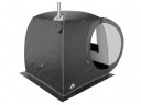 Мобильная баня-палатка МОРЖ LUX черный в Нижнем Тагиле